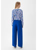 comma Bluse  in  56A0_royalblau