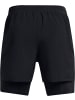 Under Armour Sportshorts "Ua Launch 5'' 2-In-1 Shorts" in Schwarz