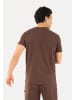 SMILODOX T-Shirt Micah in Braun