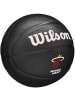 Wilson Wilson Team Tribute Miami Heat Mini Ball in Schwarz