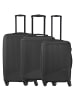 travelite Bali - 4-Rollen Trolley Set 3tlg. (weiß/cognac) in schwarz