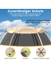 COSTWAY Pop up Zelt für 4-6 Personen in Sand