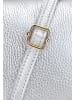 faina Damen Handtasche in Helles Silber