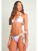 Moda Minx Bikini Top Chasing Sunsets Triangel Top in Mehrfarbig