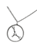 SilberDream 925 Silber Damen SilberDream Halsketten Sternbild Krebs  ca. 42cm und 45cm