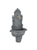 relaxdays Wandbrunnen in Grau - (B)44x (H)75 x (T)22 cm