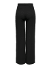 ONLY Hose Wide Leg elastische Taille Regular Fit in Schwarz