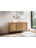 FineBuy Sideboard in Braun / Spanplatte / 140x40x80