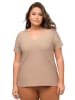 Ulla Popken Pullover in beige