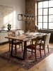 KADIMA DESIGN Esszimmertisch 160x80x76 cm Massivholz / Metall Esstisch