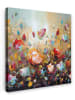 OnlyWow Leinwand Bilder Blumenmeer