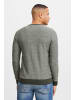 BLEND Strickpullover in grau