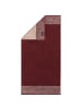 Cawö Handtuch 3er Pack in Bordeaux