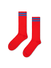 Happy Socks Socken 3er Pack in Weiß/Blau/Rot