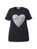 MIAMODA Shirt in schwarz