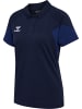 Hummel Polo Raglanärmel Hmltravel Damen in MARINE