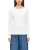 s.Oliver Langarmshirt in weiß