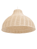 Beliani Pendelleuchten MILLIAN in Naturfarben/Beige - (W) 50 x (H) 117 x (L) 50 cm