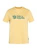 FJÄLLRÄVEN T-Shirt Fjällräven Logo Tee W in Gelb