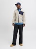 Jack & Jones Fleecejacke in Moonbeam