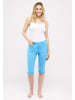 ANGELS  3/4 Hose Hose Capri TU mit Summer Cotton in azurblau