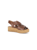 Gabor Plateau Sandalen in braun