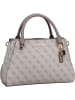 Guess Handtasche Noelle II Luxury SAT Logo in Dark Taupe Logo