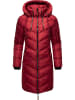 Marikoo Wintermantel Armasa in Dark Red