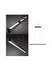paulmann LED Pendelleuchte Lento dimmbar höhenverstellbar in schwarz