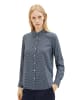 Tom Tailor Bluse PRINTED COLLAR in Blau