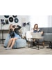Beliani 2-tlg Sitzsack DROP in Blau