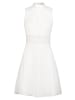 Vera Mont Cocktailkleid mit  Spitzeneinsatz in Ivory White