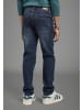 Kidsworld Straight-Jeans in dark blue used