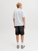 JACK & JONES Junior 5-Pocket-Shorts Jjitony Stonewashed in black denim