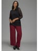 Laura Scott Spitzenshirt in schwarz