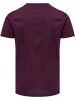 Hummel Hummel T-Shirt Hmlmove Multisport Herren Atmungsaktiv in GRAPE WINE