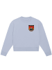 wat? Apparel Sweatshirt Wild explorer in Serene Blue