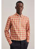 Seidensticker Flanellhemd Slim in Orange