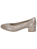 Caprice Pumps in TAUPE METALLIC