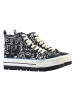 Desigual Crush Arte – Hohe Schnürsneaker Schwarz
