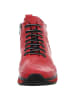 Artiker Schnürstiefelette in rot