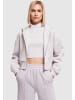 Urban Classics Zip-Kapuzenpullover in softlilac