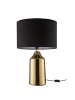 Butlers Tischleuchte FRONT ROW in Schwarz-Gold