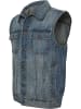 Urban Classics Urban Classics Herren Denim Vest in lightblue