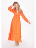 IZIA Women Dress in orange