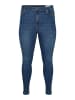 Vero Moda Skinny Jeans in Dark Blue Denim