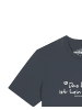 wat? Apparel T-Shirt Das Leben ist kein Ponyhof in India Ink Grey