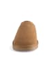 Aus Wooli Slipper Manly in Tan