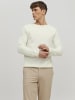 Jack & Jones Strickpullover in Cloud Dancer