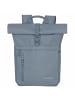 travelite Basics Rollup - Rucksack 60 cm (hellgrün) in rauchblau